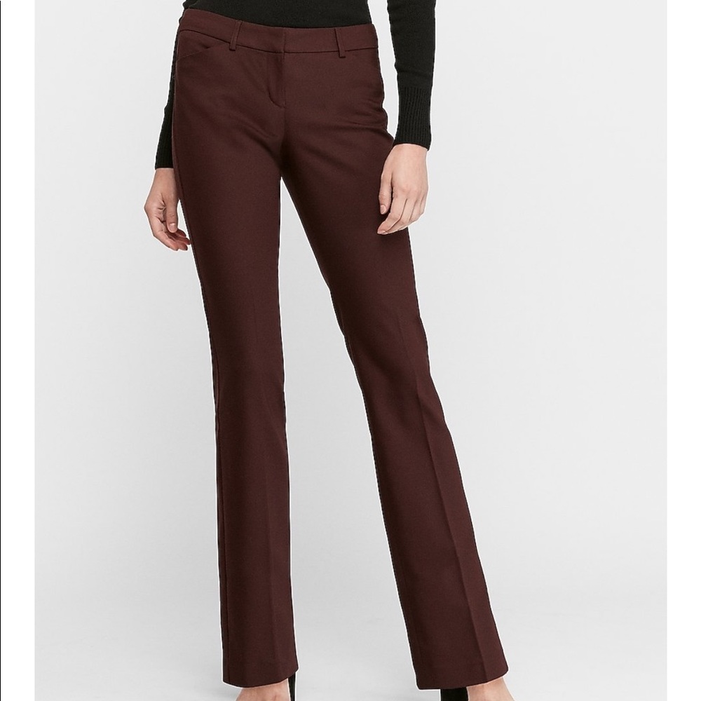 Express Editor Barely Boot Low Rise Pant 2